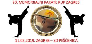  U subotu 20. Memorijalni karate kup Zagreb